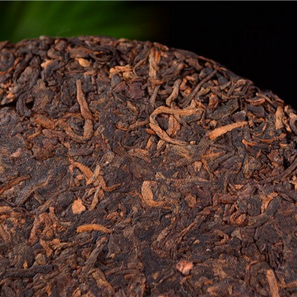 HelloYoung Seven Seed Cake Tea Ripe Tea 357g Premium Yunnan Pu'er Tea Organic