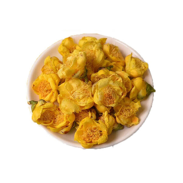 Jin Cha Hua Healthy Bulk Tea Chinese Herbal Tea Flower Golden Camellia Tea 50g