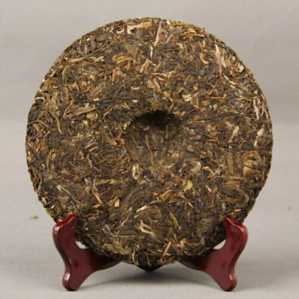 HelloYoung 357g Early Spring Natural Puerh Nannuo Mountain Qizi Aged Puer Tea Cake