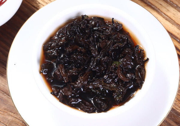 500G Yunnan Pu'er Tea Glutinous Fragrant Xiaotuo Old Ripe Tea Dragon Ball Tea