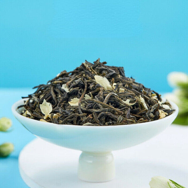 HelloYoung 八马茶叶 烘青茶茉莉花茶 绿茶 清香型 花香馥郁 Bama Chaye Jasmine Tea Green Tea Aromatic Herbal Tea