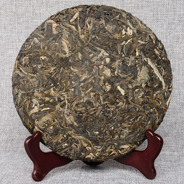 357g  Ancient Tree Tea, Yunnan Seven Seed Cake Tea, Pu'er Tea, Spring Tea