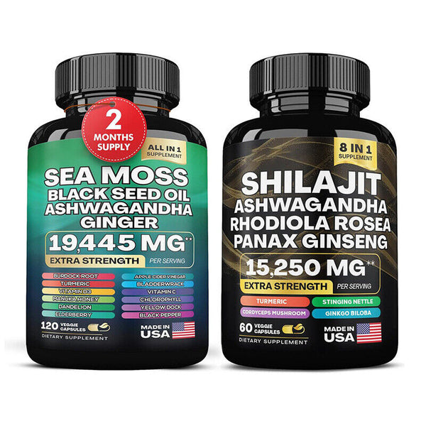 Seaweed Capsules sea moss  60 capsules