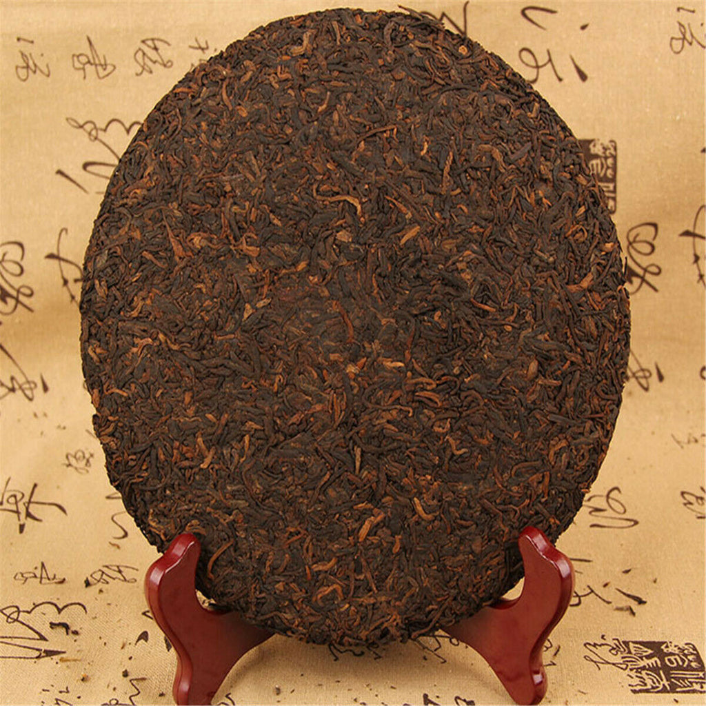 HelloYoung High Quality Ripe Puer Tea Organic Cooked Pu-erh Tea Old Puer Tea Black Tea Cake