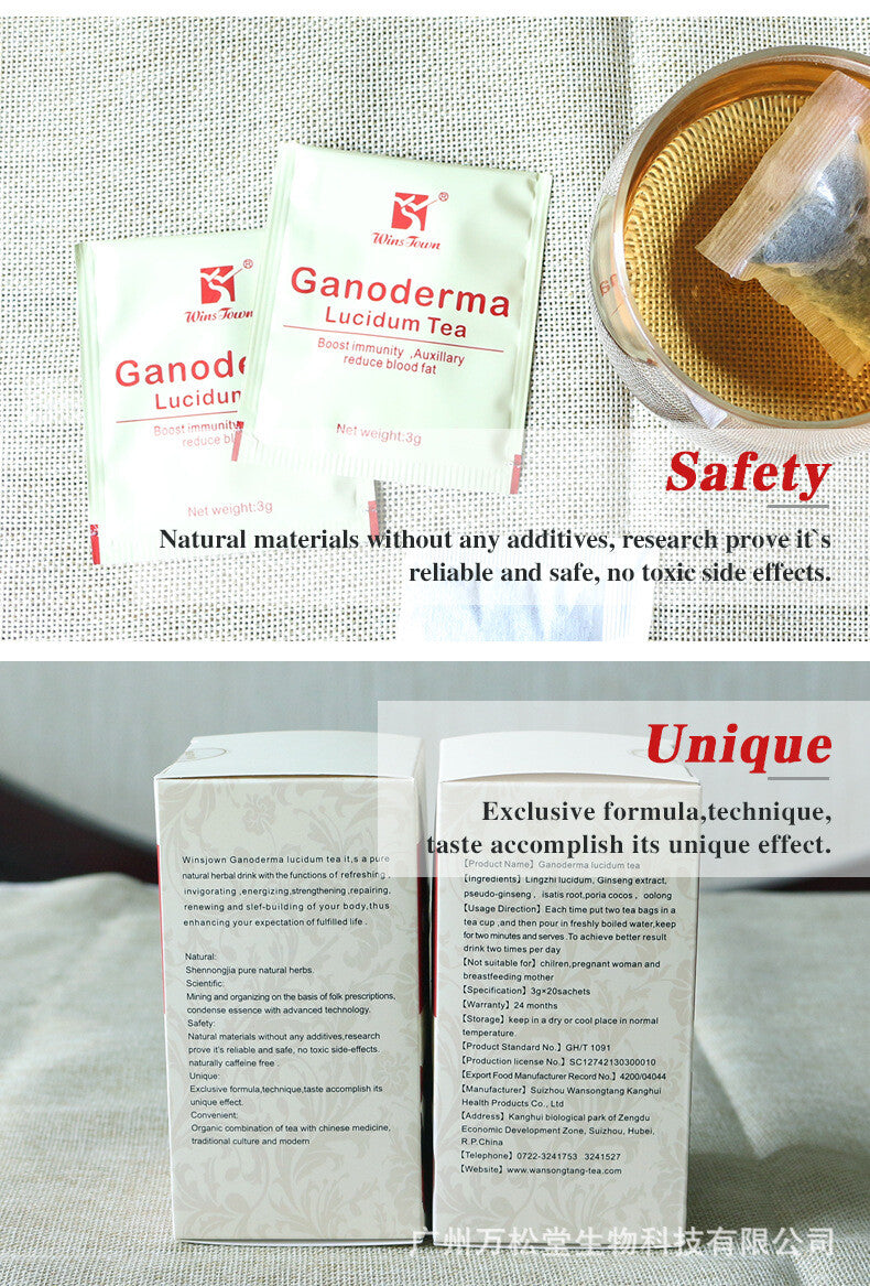 Ganoderma Lucidum Tea Boost immunity 3g*20 sachets/Box 灵芝茶