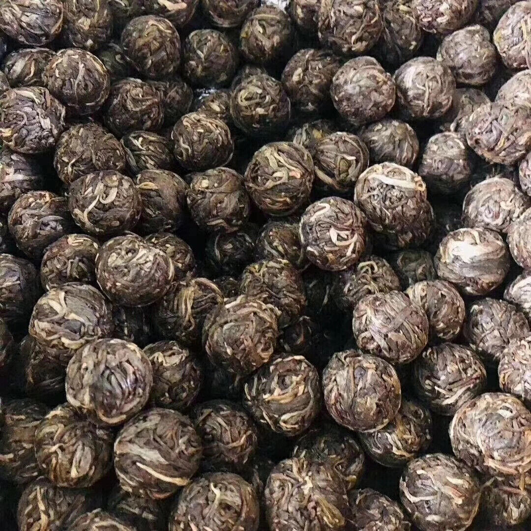Chinese Handmade Blooming Tea Ball Mixed PU Er Dragon Tea 500g