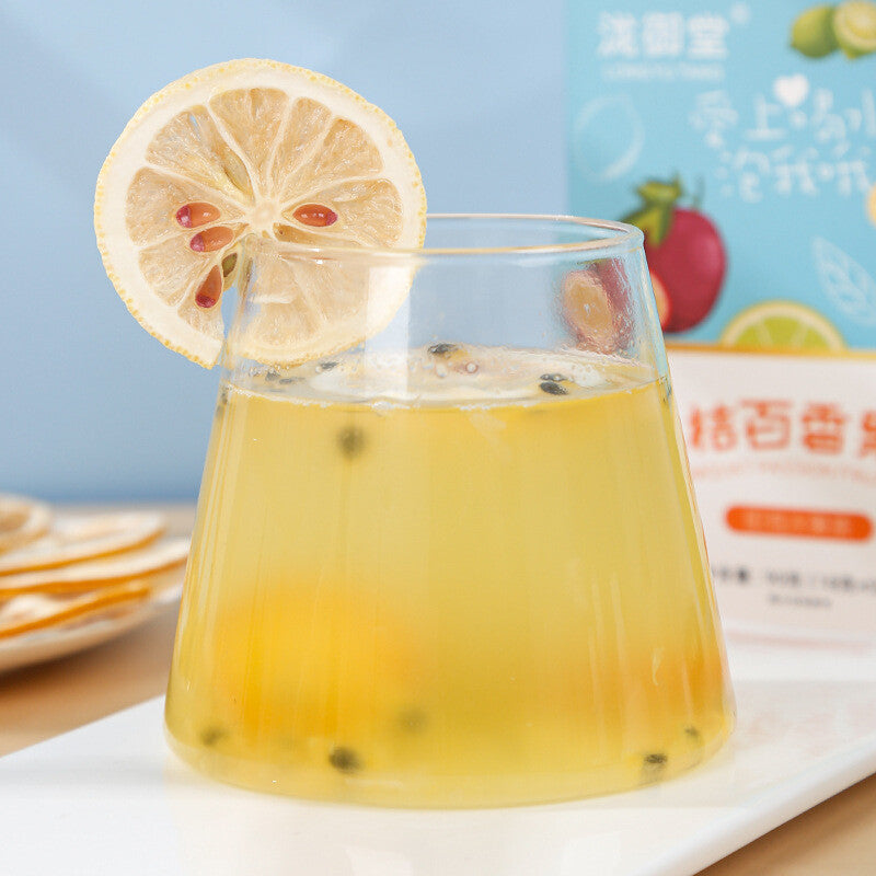 Kumquat Passion Fruit Tea Lemon Pear Fruit Blend Dried Herbal Cold Brew 90g Box