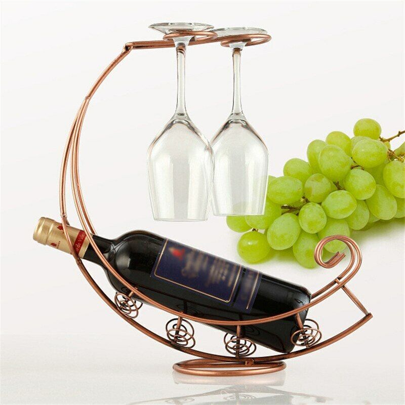 Red Wine bottle rack Wine Bottle Champagne Storage Holder Rack Bar Stand Bracket