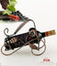 Metal Wine Rack European Style Living Room Wine Rack Freestanding Bottle Holder