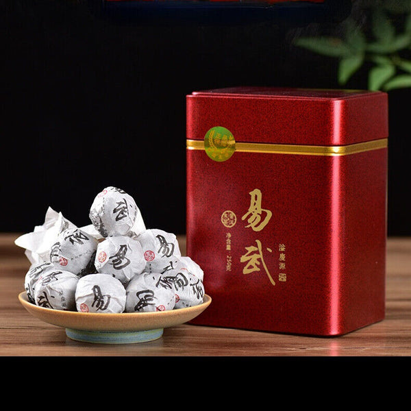 HelloYoung High Quality Dragon Ball Pu'er Tea 250g Big Tree Canned Green Tea Pu-Erh Raw Tea
