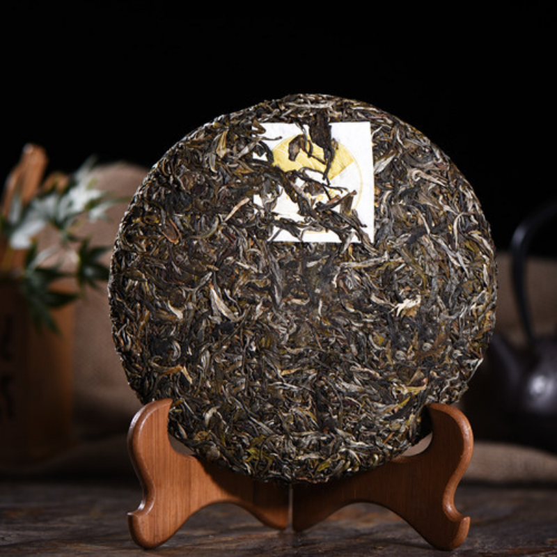 HelloYoung Ancient Tree Pu-erh Tea Organic Green Tea 357g Spring Cha Tea High Mountain
