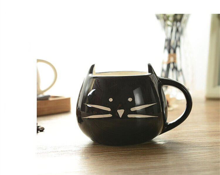 Ceramic Tea Set Cat Coffee Mug Cup Animal Milk Creative Coffee Porcelain Tea Cup