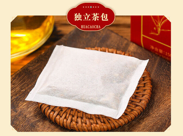 HelloYoung Stampede Oil Walking Tea Five Fingers Poria Lotus Leaf Tea 50g