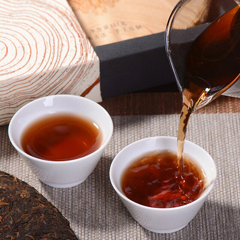 Icelandic Pu'er Tea Cooked Tea Cake Seven Seed Cake Tea Cooked Puerh Tea 357g Secondary image