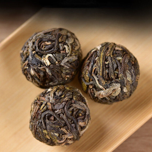 HelloYoung High Quality Dragon Ball Pu'er Tea 250g Big Tree Canned Green Tea Pu-Erh Raw Tea