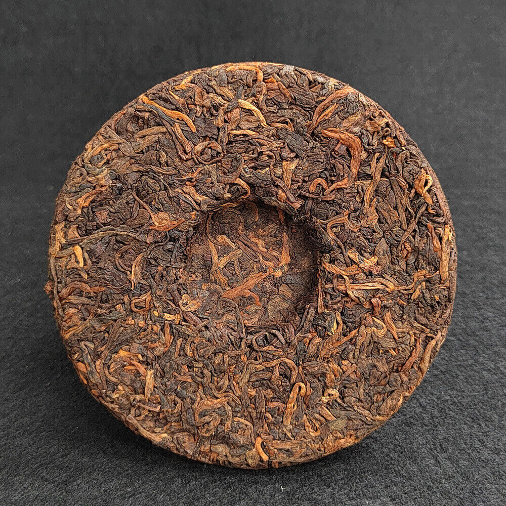 HelloYoung Pu'er Tea 100g Small Cakes Yiwu Pu'er Raw Tea Banzhang Ripe Tea Cake Yunnan Tea