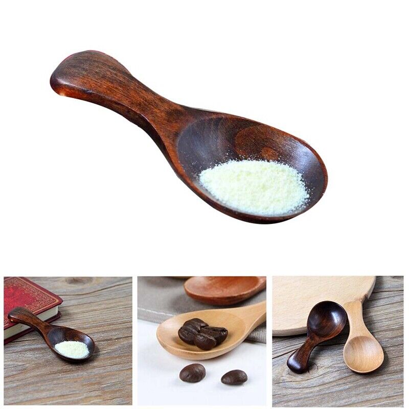 Spoon Small Wooden Spoon Tea Honey Coffee Scoop Sugar Spoon Scoop Kitchen Spoon