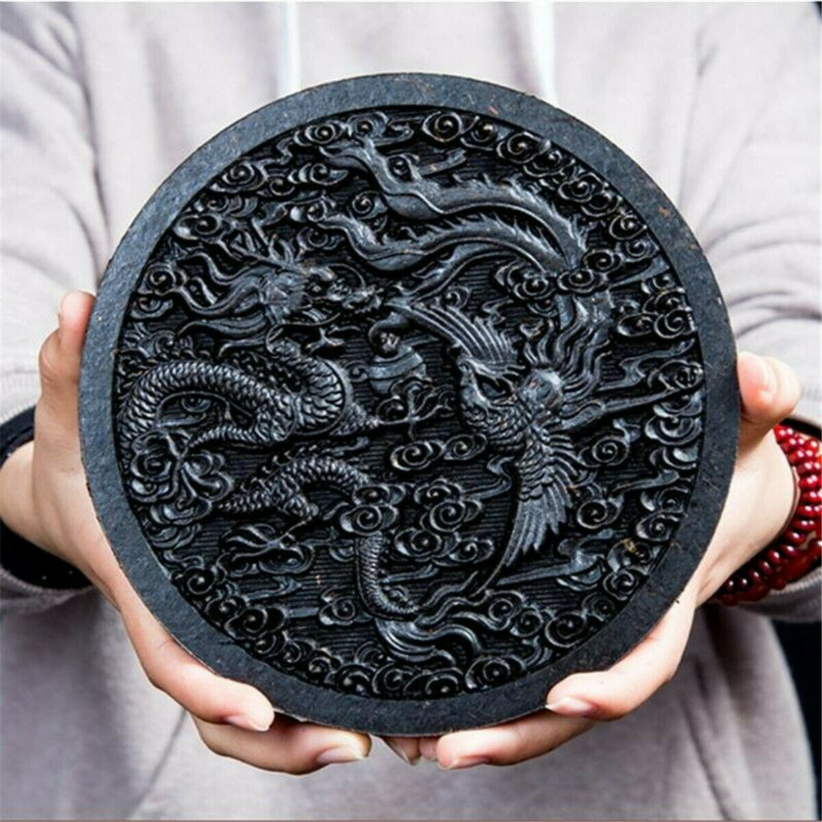 HelloYoung 500g Dragon & Phenix Big Red Robe Tea Black Tea Cake Da Hong Pao Tea Wu Long Tea Secondary image