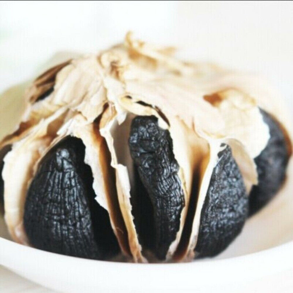 500g Fermented Black Garlic - 12 Pieces Regulate Blood Sugar Balance