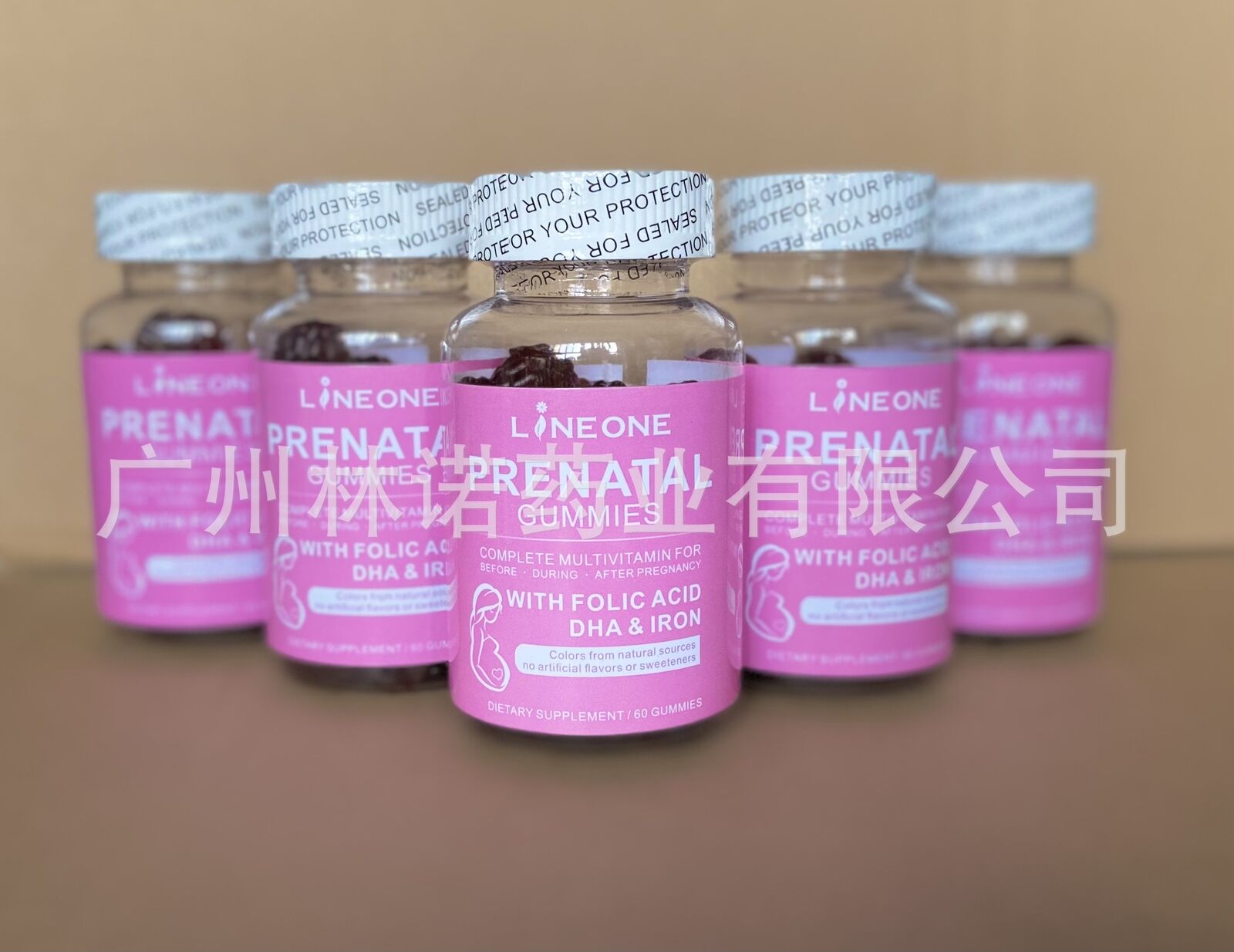PRENATAL GUMMIES ,MULTI and DHA,FOLATE｜60 Gummies