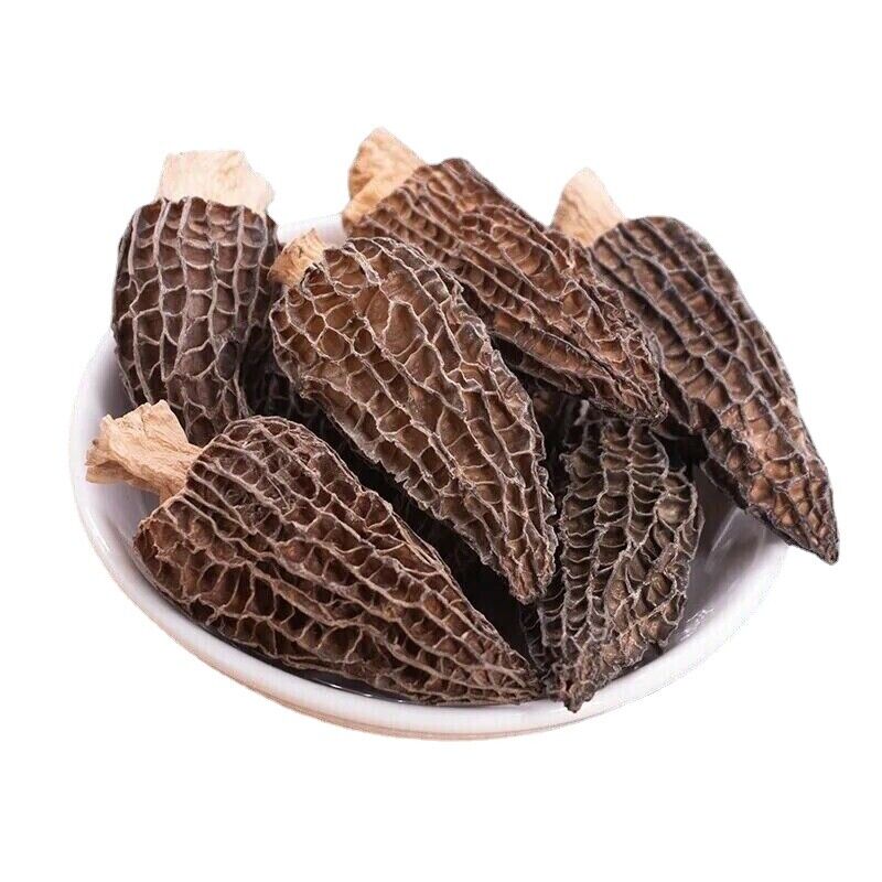 HelloYoung 50g High Quality MOREL-DRIED-MUSHROOMS- Naturals From the YUNAN of China 羊肚菌 Main image