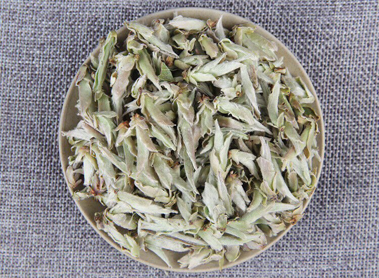 HelloYoung Yunnan Raw Tea Leaves White Buds Spring Tea Raw White Bud Spores Pu'er Raw Tea