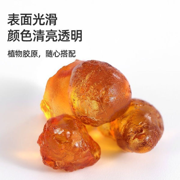 Yunnan Wild Peach Gum 200g Premium Natural Beauty Health Herbal Supplement