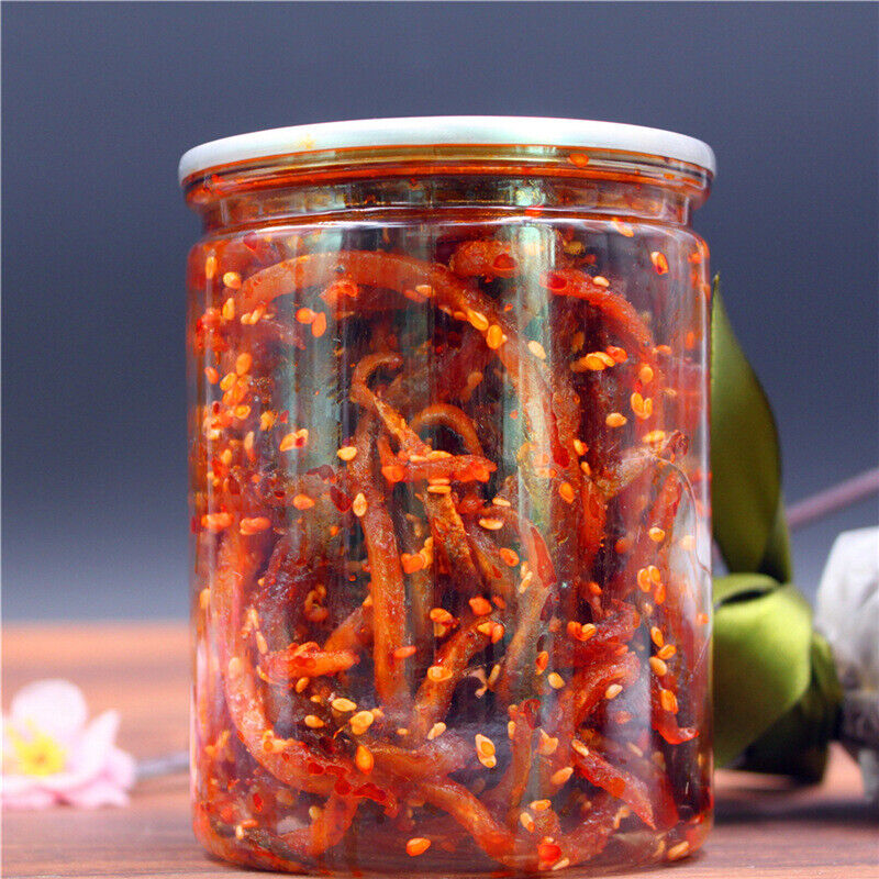 Shredded Eel Canned Seafood Snacks Spicy Honey Sesame Eel Dried Seafood