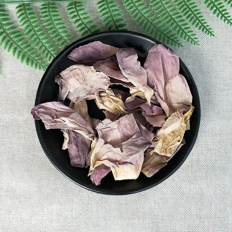 SACRED LOTUS FLOWER 250g Nelumbo nucifera Dried Herb blue water herbal tea Secondary image