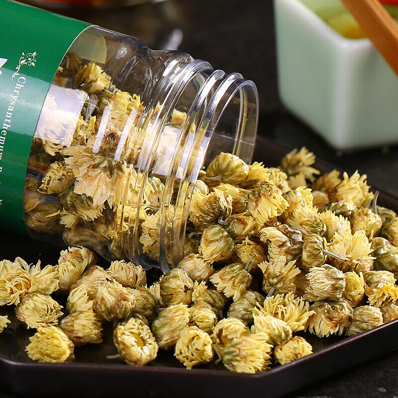 HelloYoung Canned Organic Fetus Chrysanthemum Tea Chinese Natural Top Flower Herbal Tea 35g Main image