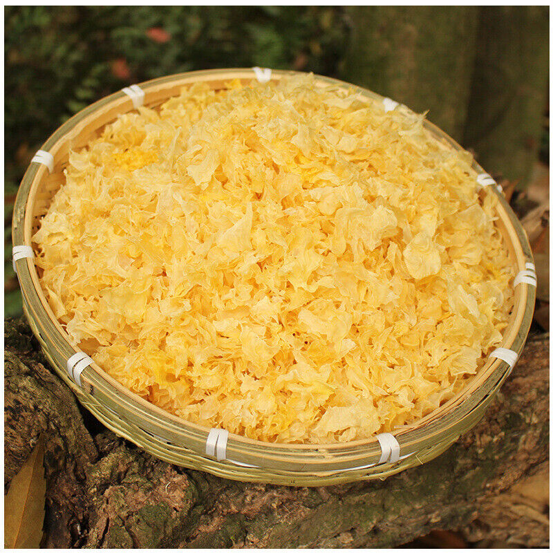 HelloYoung Snow Fungus White Fungus Gutian Serpihan Kulat Putih Crushed Sue Bai Mu Er 250g Secondary image