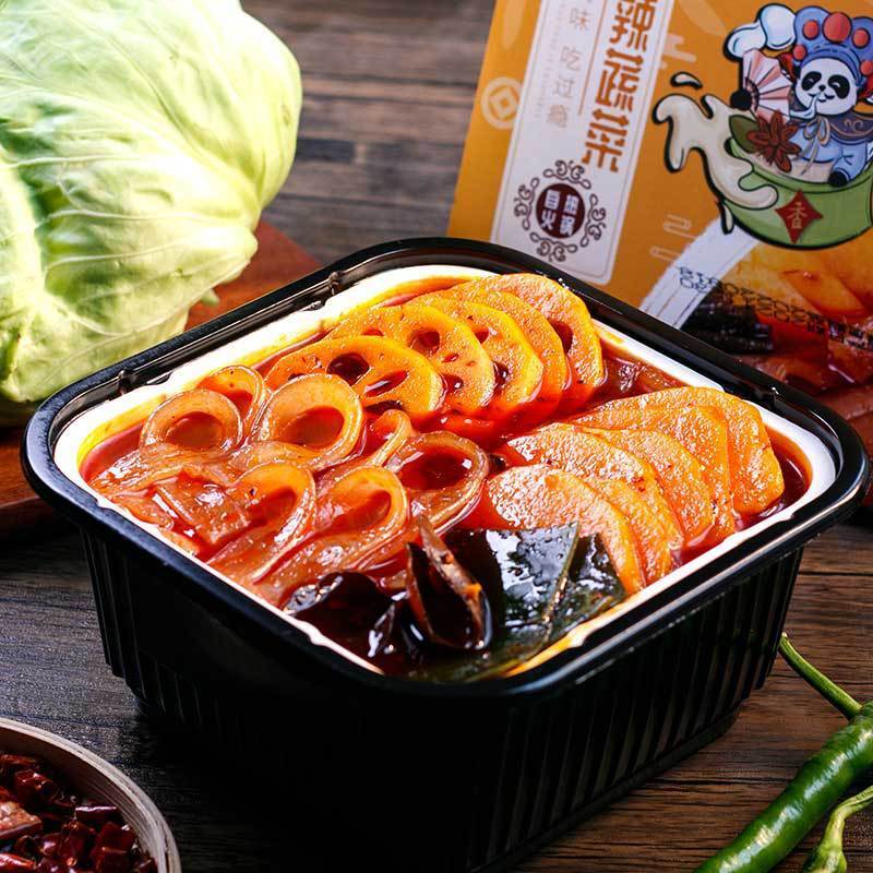 400g Beef Tripe Vegetables Fish Balls Fast Hot Pot  Chunlin Self Heating Hot Pot