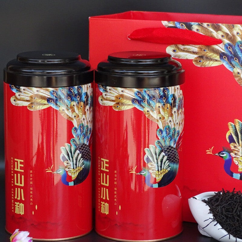 500g Wuyishan Jinjunmei Small Breed Black Tea Honey Flavour Iron Tin Loose Tea Main image