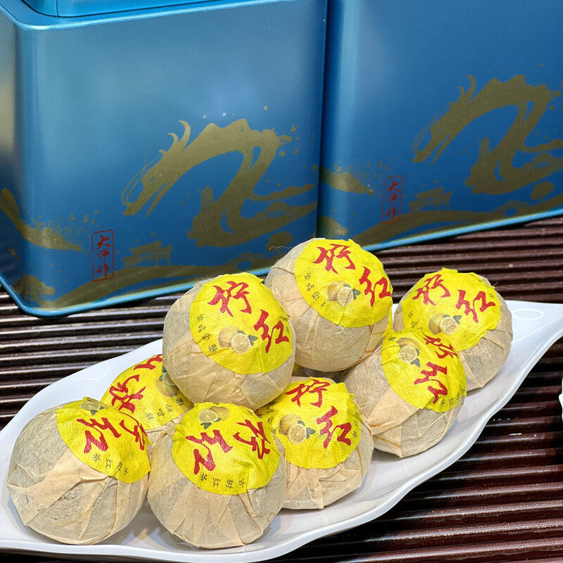 Lemon Red Tea Dian Hong Tea Small Lemon Red Fruit Flavoured Tin 500g Main image