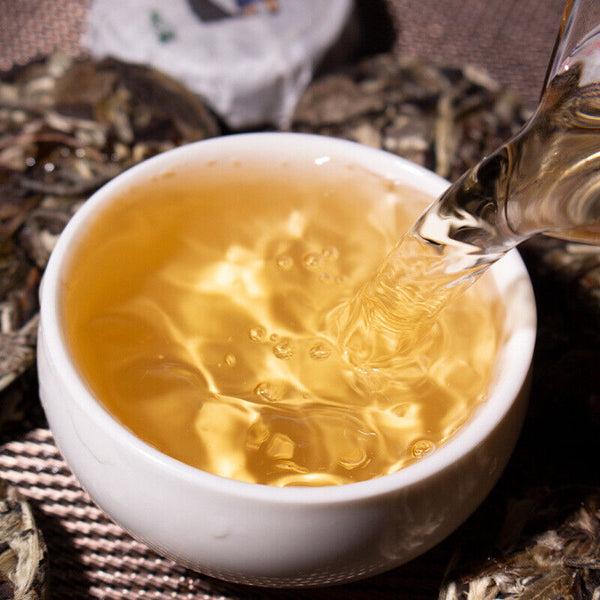 HelloYoung 250g Yunnan Pu'er Tea Leaves Jinggu Moonlight White Tea Cakes Mini Small Tuocha