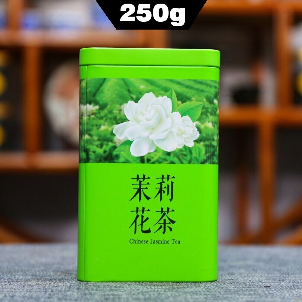 Jasmine Dragon Pearl Green Tea 250g Natural Fresh Metal Can Main image