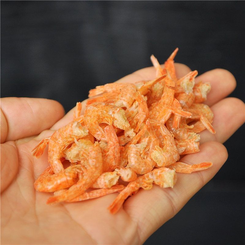 River Shrimp Dried Shrimp Tails Hunan Specialty Headless and Salt-Free 250g Secondary image