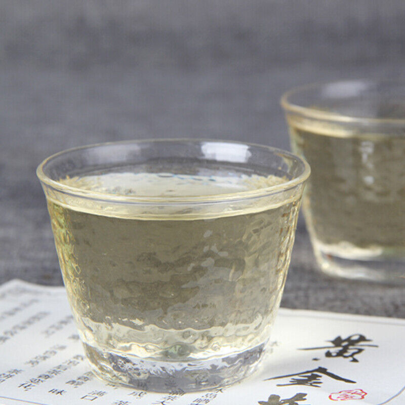 HelloYoung 357g Cha Tea Cake Top-Grade Wuzhai Ancient Tree Gold Leaf Pu'er Tea Huangjinye