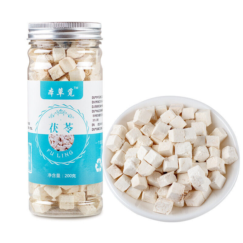 HelloYoung Sulphur-free Poria cocos Poria cocos with food and medicine Poria cocos 200g