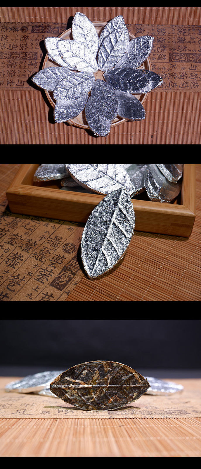 500g Silver Leaf Pu'er Tea Raw Tea Brown Mountain Secret Realm Ancient Tree Tea