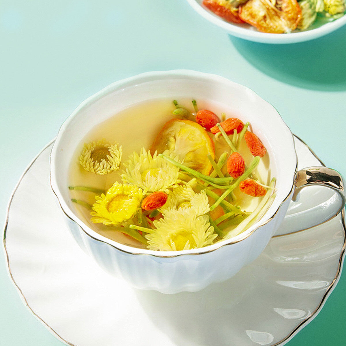 Goji Berry Tea Health Tea Flower and Fruit Tea 14G Honeysuckle Chrysanthemum