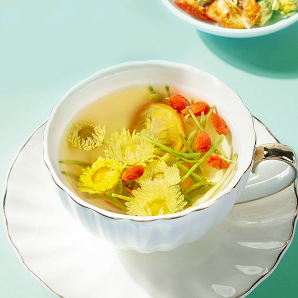 Goji Berry Tea Health Tea Flower and Fruit Tea 14G Honeysuckle Chrysanthemum