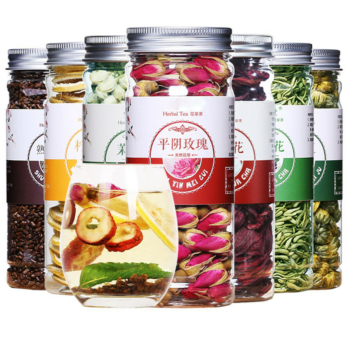 HelloYoung Blooming Flower Tea Quality Artistic  Peony Scented Tea Puer Nectar Fruit Herbal Secondary image