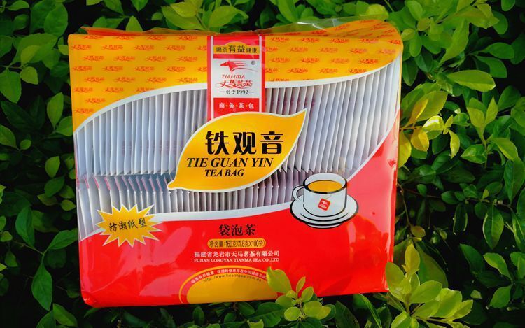 HelloYoung Green Tea Bags Disposable Tea Bags 100 sachets per bag 160g