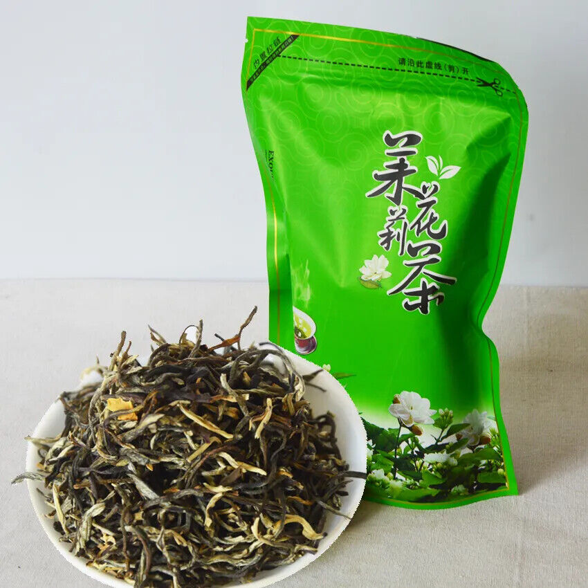 HelloYoung 100% Natural Freshest Jasmine Green Flower Tea Organic Food Health Tea 250g Secondary image