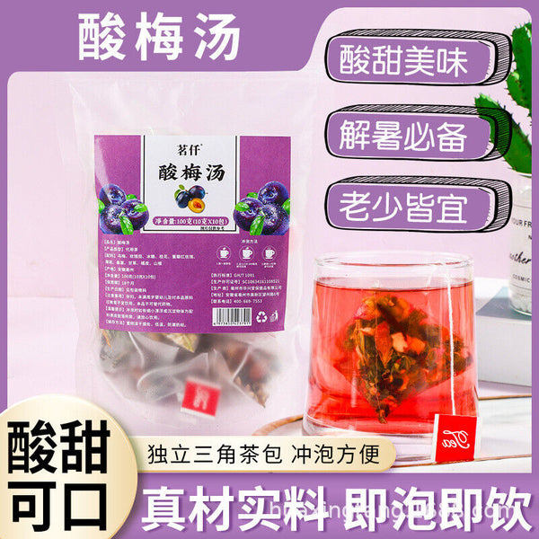 HelloYoung 90g 30 bags Minqian flower and fruit tea infusion tea bags flower cold brew tea