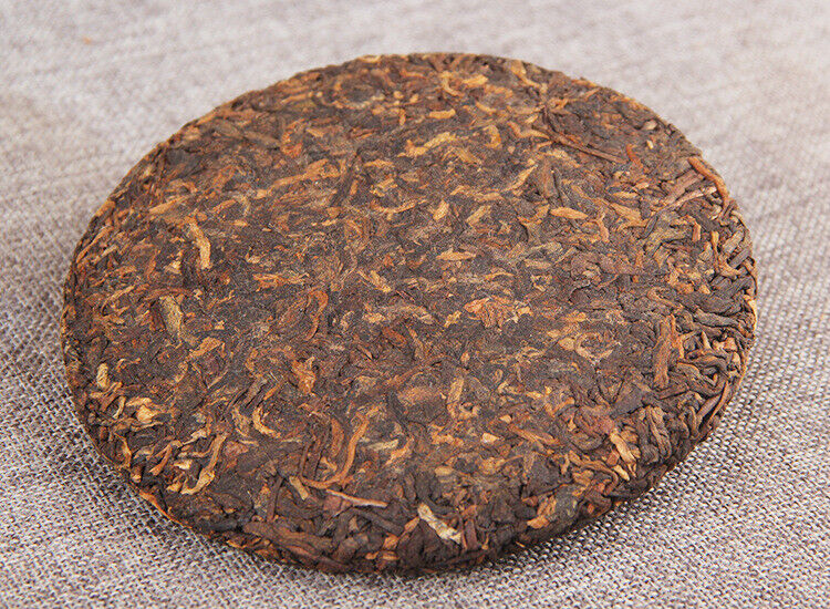 HelloYoung 200g Menghai Flavor Puerh Tea Menghai Flavor Ripe Tea Yunnan Seven Seed Cake