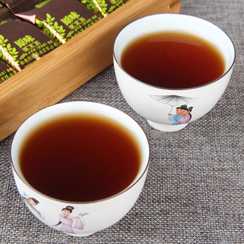 HelloYoung Top Puerh Ripe Tea Small Tuocha Candy Paper Original Tuocha Ripe Tea 500g/1.1lb