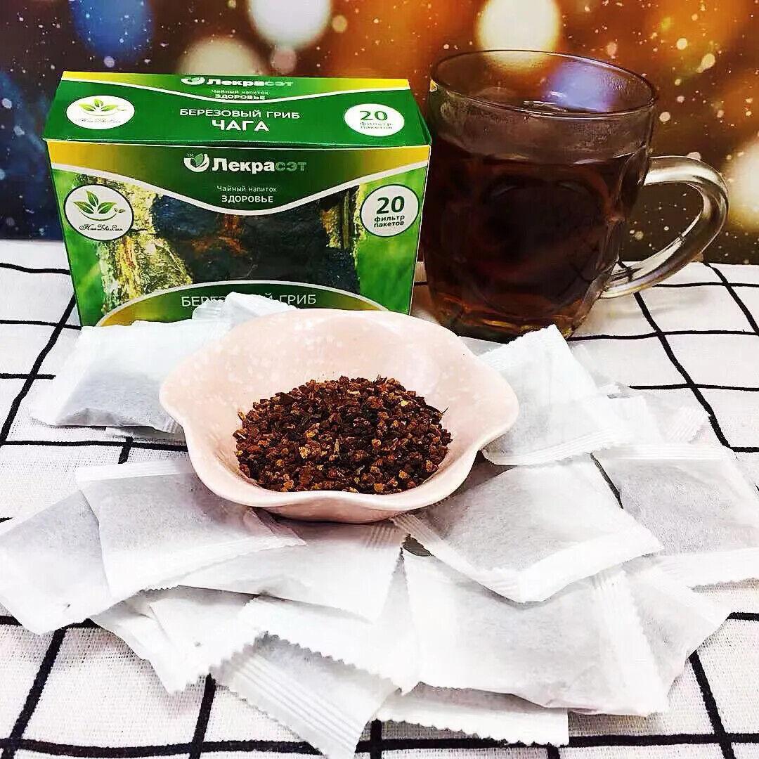 Wild Portable Individually Wrapped Chaga Birch Mushroom Flavored Birch Tea Bags