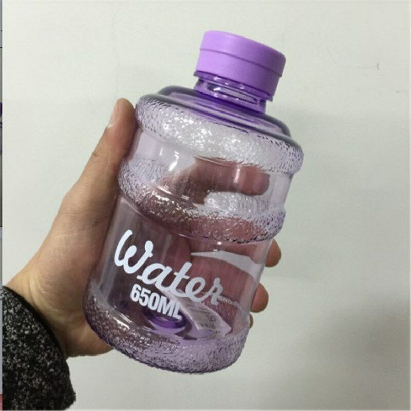 Plastic Bottled Water Bottle Portable Outdoor Drinking Bottle Drinkware Readily